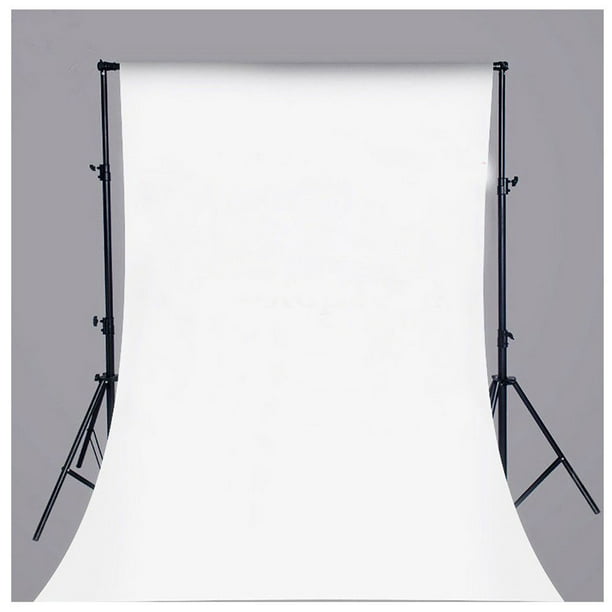  Hemmotop Fondo blanco de 10 x 12 pies, pantalla de fondo blanco  para fotografía, fondo blanco sin costuras para estudio de video y fotos :  Electrónica