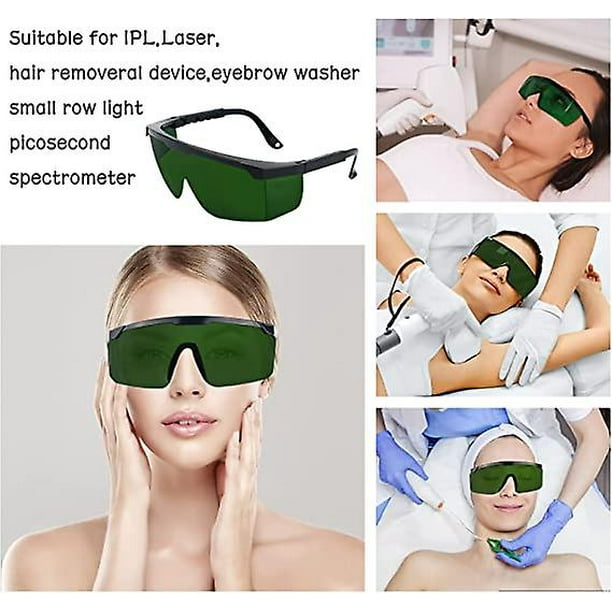 Gafas de protección para los ojos, gafas ipl, gafas láser, depilación Ipl,  grabador láser, equipo de belleza, gafas Rojo Verde Cocina, Decoración y  Otros