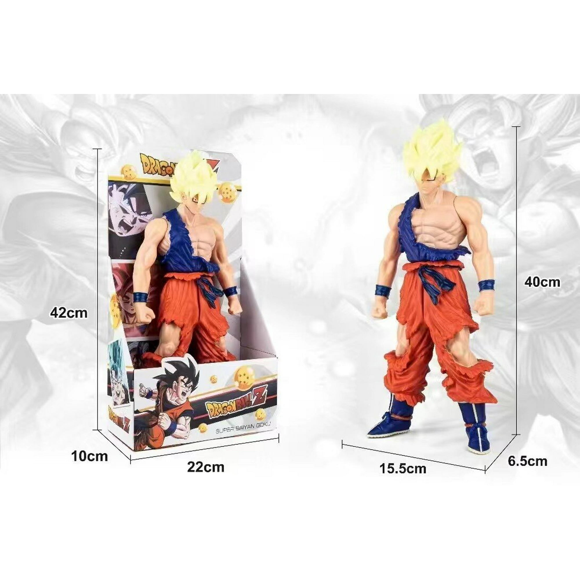 Figuras de acción de Dragon Ball Z DBZ para niños, juguetes