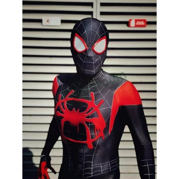 Miles Morales Outfit Spider-Man Into The Spider Verse Costume