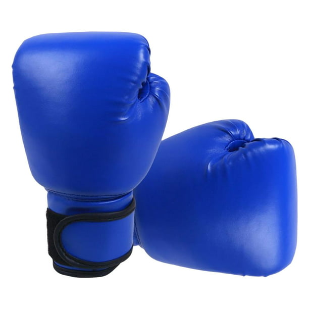 adultos Guantes de boxeo Malla Transpirable Sparring Kickboxing Guantes Punzonado azul Sharpla Guantes deportivos de boxeo | Walmart en línea