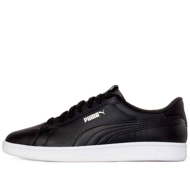 PUMA Smash 3.0 Zapatilla Urbana Hombre Cuero Negro Puma