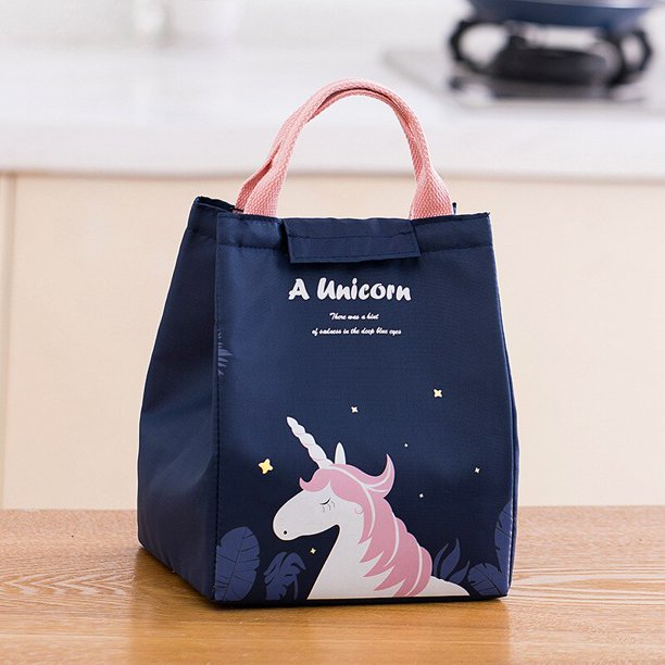 Bolsa térmica aislante para el almuerzo para mujer y niño, bolso