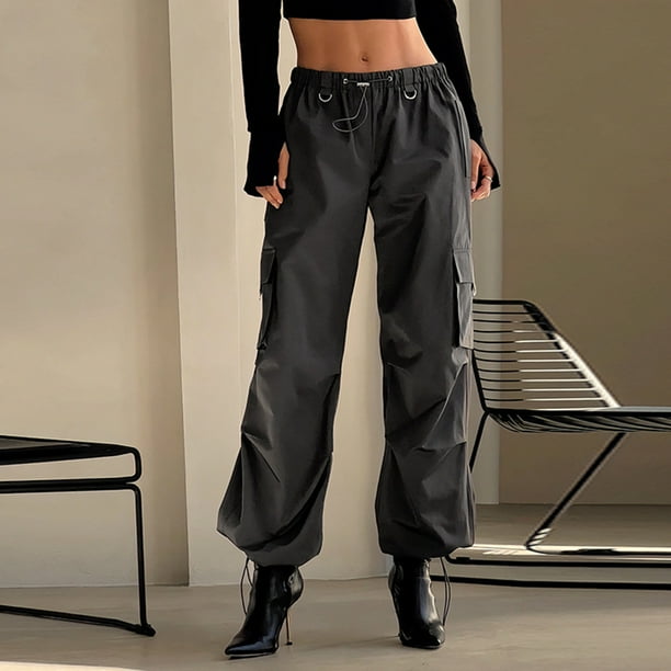  Pantalones cargo para mujer, estilo vintage