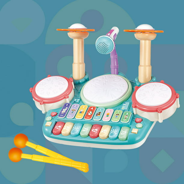 Multifunción de niños Baby Drum Tambor Tambor infantiles Instrumentos  Musicales Juguetes - China Multifunción para bebés y niños tambor el tambor instrumento  musical precio