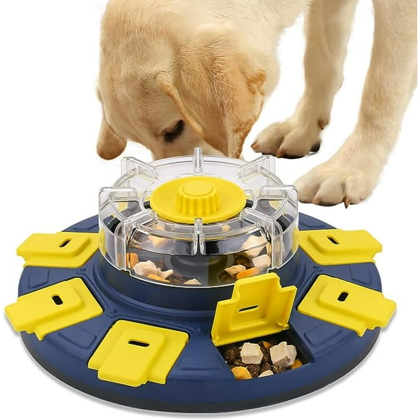 Juguetes de rompecabezas para perros, juguetes interactivos para perros  grandes, medianos y pequeños, juguetes de enriquecimiento para perros