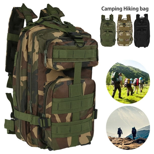 30L Camping Senderismo Bolsa Mochila táctica al aire libre Bolsa militares para exteriores Muyoka Hogar | Walmart en línea