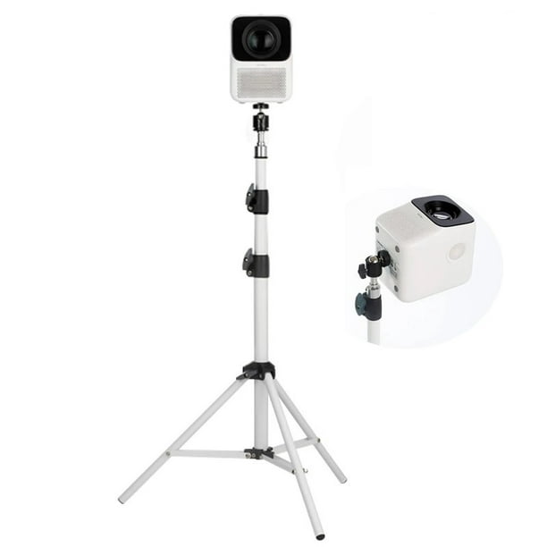  Trípode mini proyector, trípode YOTON para mini proyector  portátil, soporte de proyector con cabeza de bola giratoria de metal de  360° para cámara, mini proyector, cámara web : Electrónica