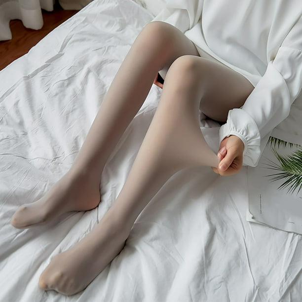 Gibobby Leggings cálidos Invierno con Forro Pantalones translúcidos sexys y  cálidos para mujer, pant Gibobby