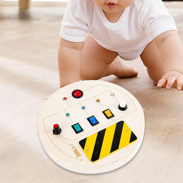 Juguete de ocupado Habilidades prácticas Actividad de aprendizaje Educación  temprana Desarrollo de enseñanza Juguetes Botón ocupado Baoblaze semáforos  juguetes