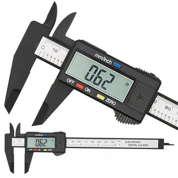 Regla de calibrador digital 200 mm - Dispositivos de medición - KNUTH