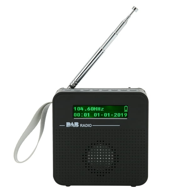 Radio digital portátil Bluetooth FM Radio con DAB/DAB para caminar