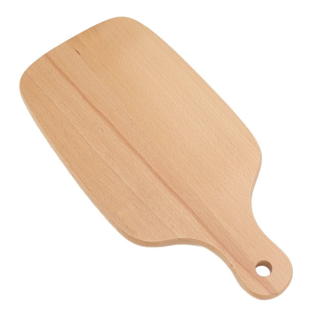 ECOSALL Tabla de cortar de madera maciza en forma de manzana con mango para  frutas y verduras – Pequeña tabla de pan de madera, plato para servir