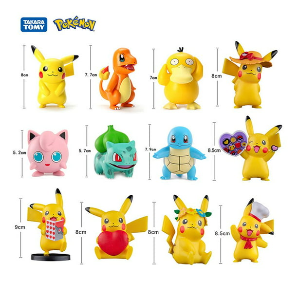 Figuras de acción de Pokémon, juguetes de Pikachu, modelo