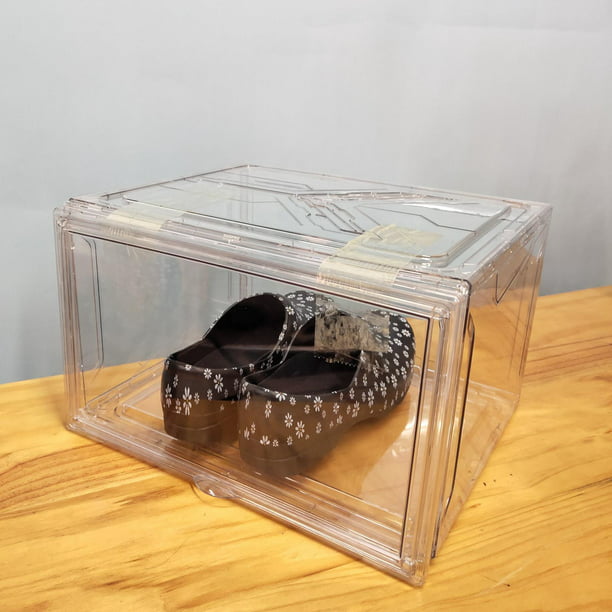 1 pieza Caja de almacenamiento de zapatos transparente, Mode de Mujer