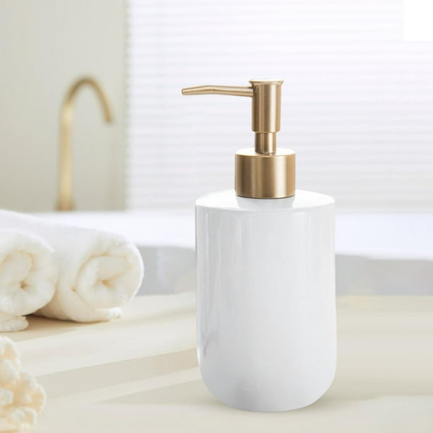 Dispensadores de jabón rellenables para baño, soporte portátil