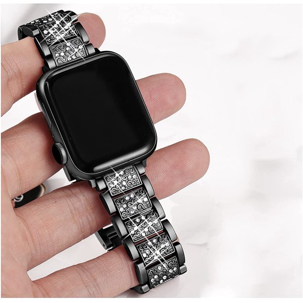 Correa de reloj compatible con Apple Watch de metal