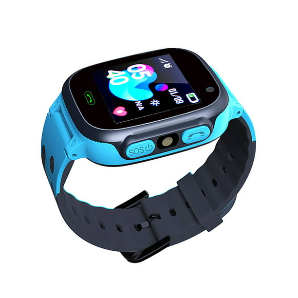 Injueey Reloj inteligente para niños Cámara juego banda LBS ubicación rosa azul antipérdida Smartwatch control remoto para niños regalo de Electrónica Azul Injueey | Walmart en
