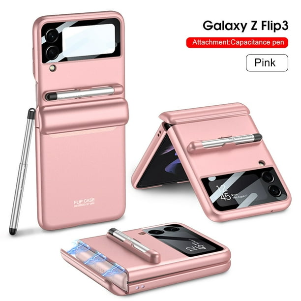 Funda para Samsung Galaxy Z Flip3, carcasa de teléfono plegable, funda  protectora magnética creativa Fivean unisex