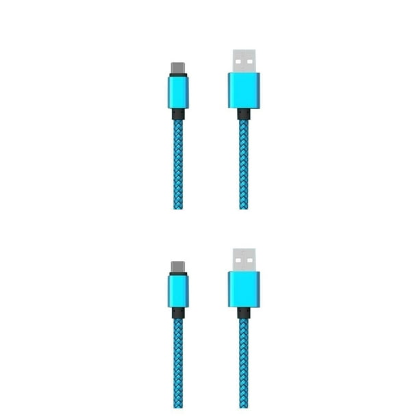 Kearding Nuevo Cable USB tipo C de carga rápida multicolor de 1m