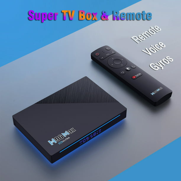Gwong Electrónica H96max-3566 Set Top Box Support 4K 2.4G 5G WiFi 8GB RAM  64GB ROM Digital TV Box Player para Android 11.0
