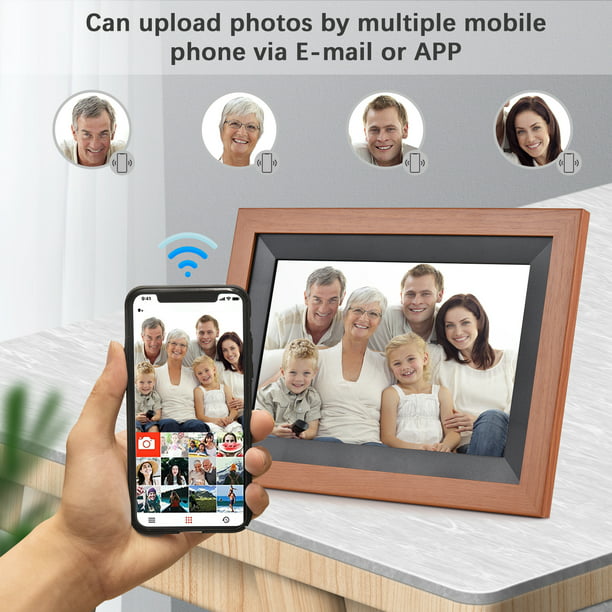 Portaretrato Digital 8' Smart Wifi App Nexxt 16gb Tactil