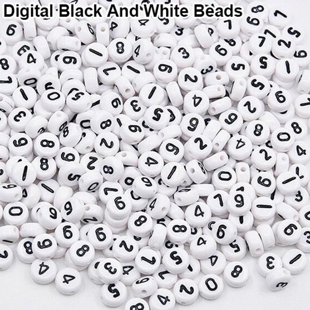 Gwong Juguete 100 PCS espaciador acrílico cuentas de acrílico alfabeto  letra pulsera joyería fabrica Gwong 8103308