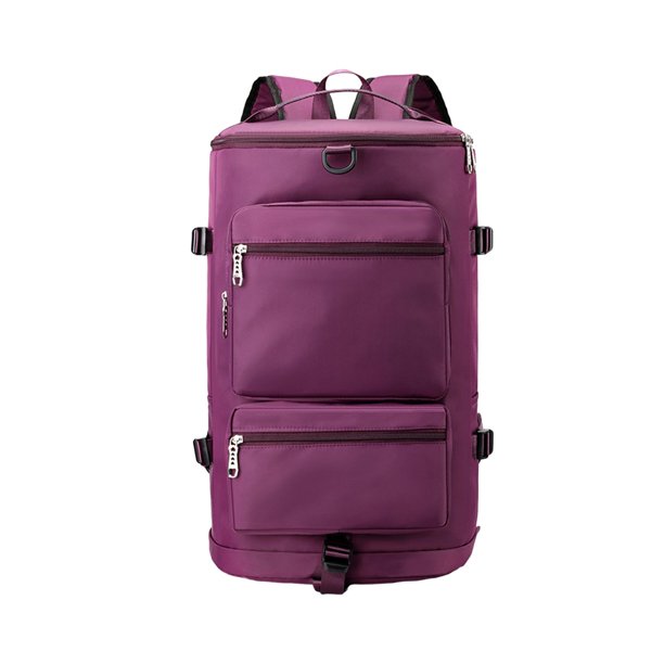 Mochila Bolso de Viaje Multiusos Maleta Deportiva Morado