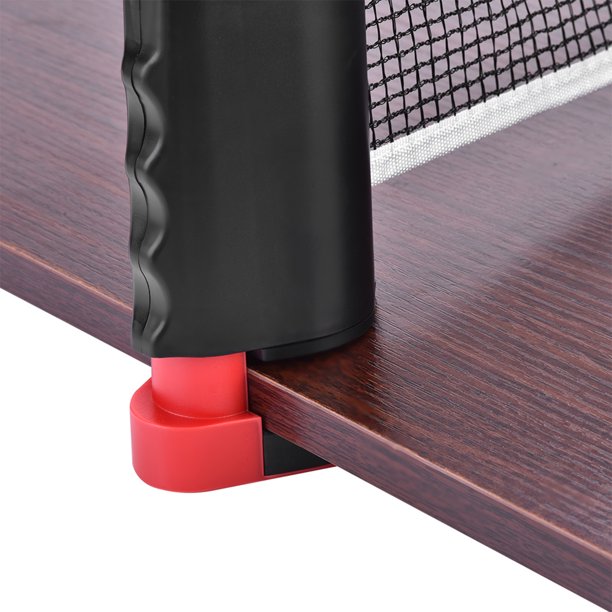 Comesee - Juego de red de ping pong para tenis de mesa, abrazadera  profesional activada con resorte con clip de red, soporte de agarre de 1,2  pulgadas de ancho, tensión y altura ajustable, fácil de configurar (azul  marino) : : Deportes y