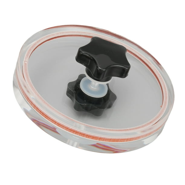 Protector de etiquetas de discos de vinilo ABS transparente impermeable de  43 pulgadas de diámetro Fácil de limpiar Clip protector de limpieza de  discos de vinilo con bolsa de