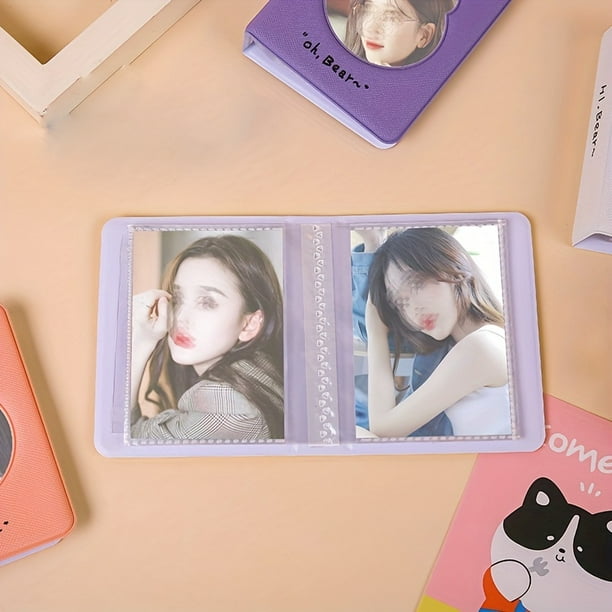4pcs 3 Pulgadas Mini Álbum De Fotos Kpop Photocard Binder, Kpop