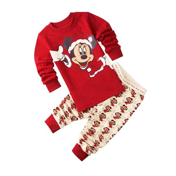 Pijama niño algodón manga larga Mickey Disney