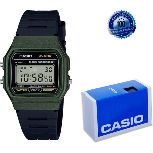 Reloj CASIO MWD-100H-1AVDF Resina/Acero Juvenil Plateado/Negro - Btime
