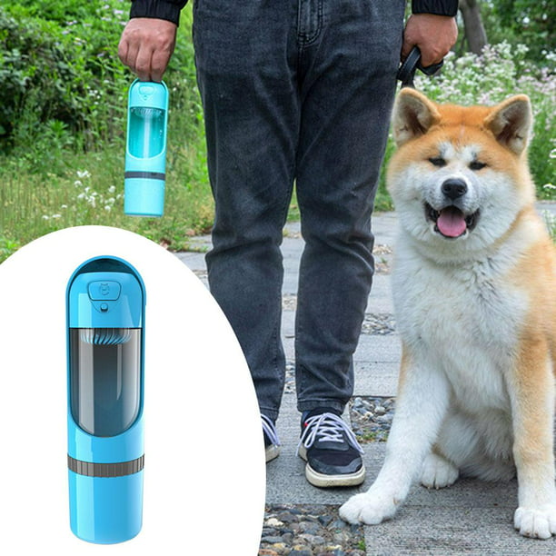 Bebedero Perro Portatil Dispensador de agua de viaje Para Perros con 2x  Filtros