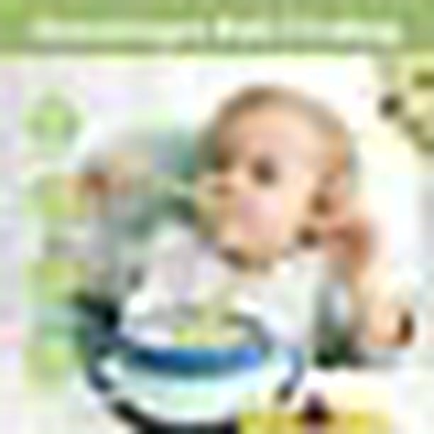 Cuchara de silicona para bebé, 2 cucharas para bebé, utensilio de  aprendizaje adecuado para la primera etapa de dentición recomendado por  expertos en destete (verde) TUNC Sencillez