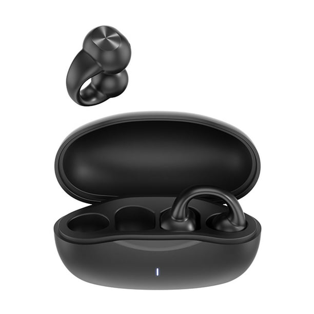 Auriculares inalámbricos Ear-Clip compatibles con Bluetooth para deportes  (negro) Hugtrwg Nuevos Originales