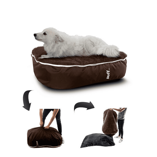 Cama Para Perro de Raza Grande con Base Impermeable Puff MX Nylon