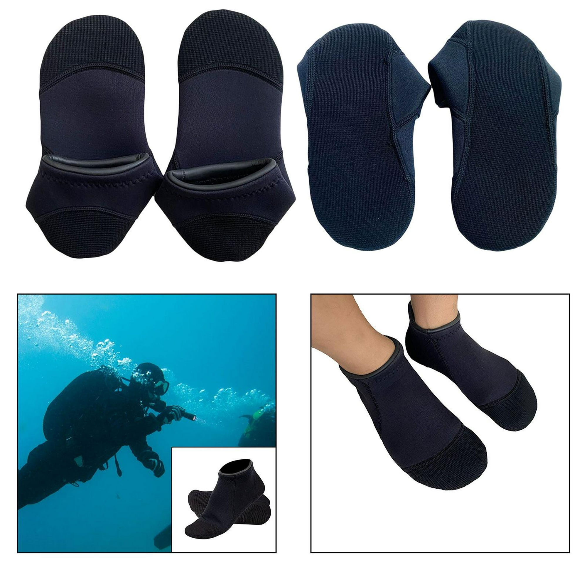 Calcetines antideslizantes para piscina de playa, zapatos para buceo,  deportes acuáticos, METRO Zulema Calcetín de buceo