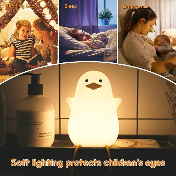 Luz de Noche para Bebés de Silicona