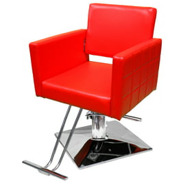 Silla de peluquería reclinable, silla de salón dorada multiusos para  estilista