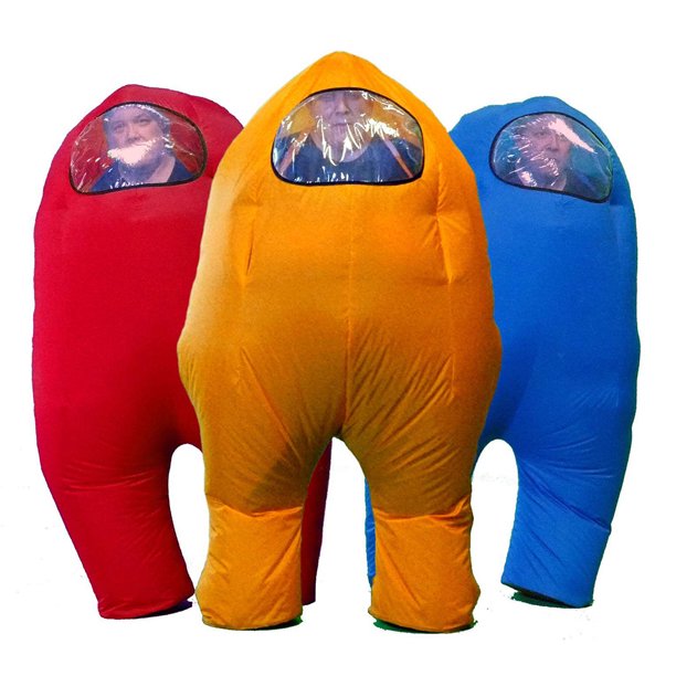 Arokibui Disfraz Inflable de Astronauta Disfraz de Astronauta Inflable  Fiesta de Cosplay Disfraz de Halloween de Navidad Traje Espacial Mono  Disfraz de Festival : Precio Guatemala