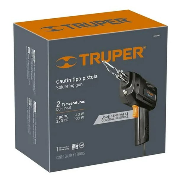 Cautin T. Pistola 100/140 W Truper 17548 Truper CAU-140