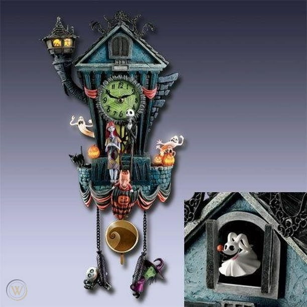 Mister Jack's Nightmare Before Christmas Reloj de pared de cuco - Reloj de  pared de Halloween, decoración de Halloween （1pcs） ACTIVE Biensenido a  ACTIVE