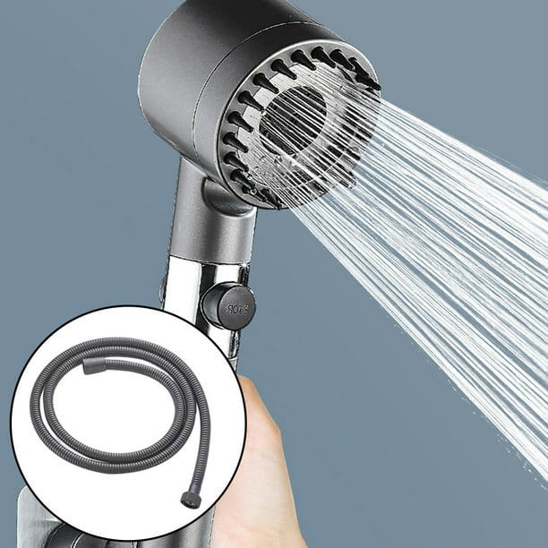  Cabezal de ducha que aumenta la presión, cabezal de ducha de alta  presión que ahorra agua, lo mejor para duchas de bajo flujo, 2.5 GPM -  Bronce aceitado : Herramientas y