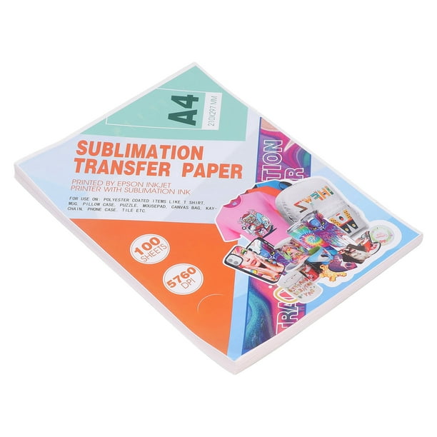 Papel para sublimación versus papel para transferencia térmica: ¿cuál es el  adecuado para usted? – Todos los cabezales de impresión