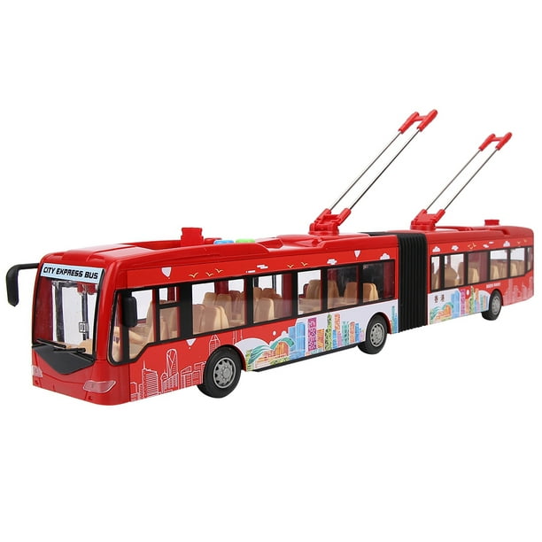 Juguete para coche de autobús juguete educativo para conducir autobuses  para niños pequeños vehículo de juego multifuncional para niños con sonido  y luz juguete musical ANGGREK Otros