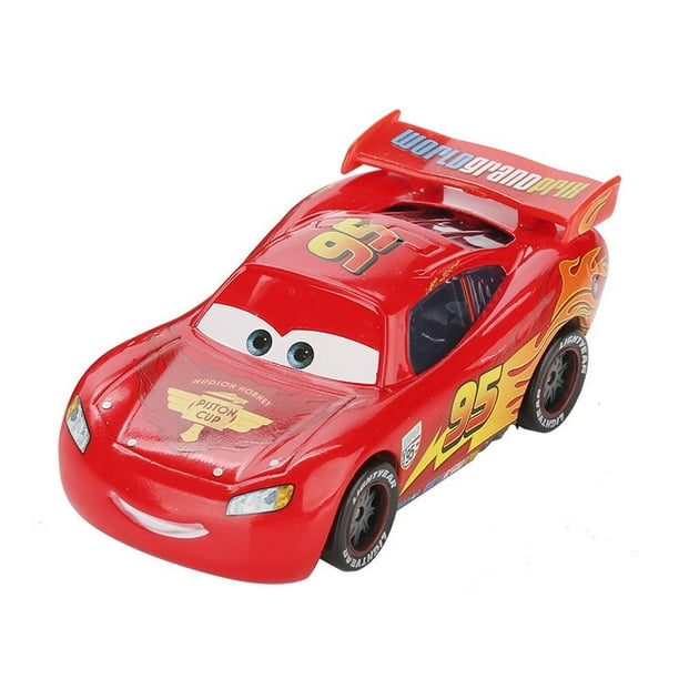 Disney-coches Pixar Cars 2 y 3 para niños, juguetes de Metal fundidos a  presión, Rayo McQueen, Guerrero Negro, Sheriff, SUV, modelo de coche,  regalo
