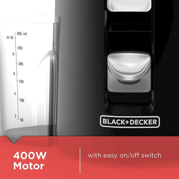 Extractor De Jugo Negro 400 W - Black & Decker - Cemaco