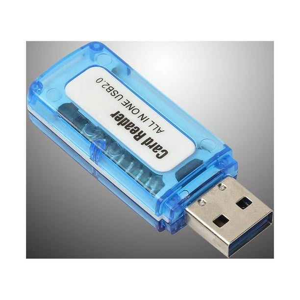 Lector de tarjetas USB All in One, USB-A, USB 2.0