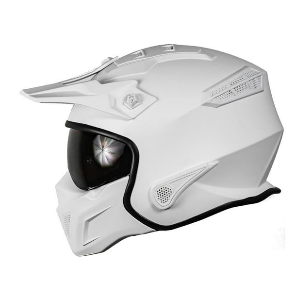 Casco Para Moto Kov Con Mascara Rock-o Certificado Dot